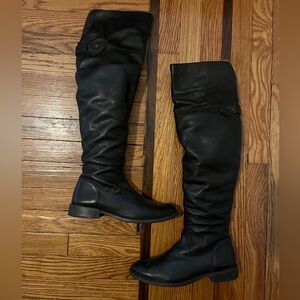 Vintage 2014 Womens Frye Melissa Over the Knee Boot - BLK W7.5